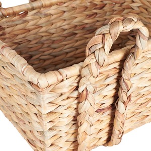 <b>Basket</b> is woven securely in four steps Handmade <b>Storage</b> <b>Basket</b> Wholesale eco-friendly Made in Vietnam - Product Image 3