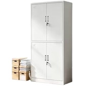 Grande réduction Fabricant OEM Armoires de chambre à coucher Meubles de rangement en acier Armoire à 2 portes Armoires métalliques pour vêtements Vente en gros