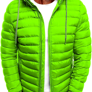 Vestes à bulles pour hommes de la mode tendance Toile de couleur personnalisée Design classique personnalisé - Product Image 1