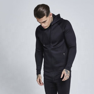 Sudadera con capucha clásica de algodón 100% de peso pesado con cremallera completa para hombre, bordado personalizado, OEM, estilo urbano, al por mayor - Product Image 5