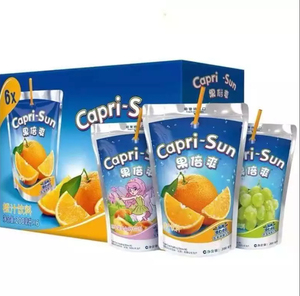 Bolsas de jugo Capri Sun directamente de fábrica de Francia, 200 ml cada una, con opciones de etiqueta personalizada para venta al por mayor de marca privada. - Product Image 5