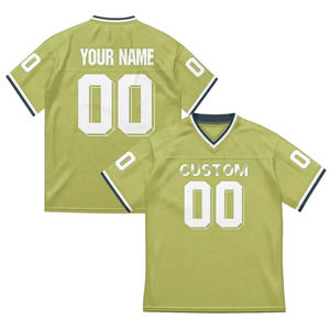 Maillot de football américain professionnel, uniforme de football personnalisé imprimé, matériau léger et respirant, vêtements d'équipe en gros - Product Image 1