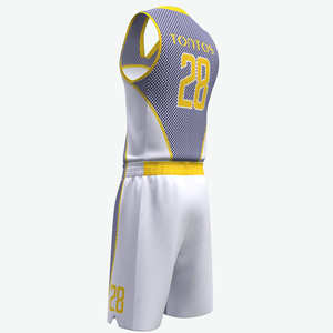 Vêtements de sport de qualité supérieure, prix direct usine, nouveau design, logo imprimé, 100% polyester respirant, unisexe, nom d'équipe personnalisé - Product Image 5