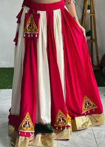 Chất lượng hàng đầu đầy đủ Khâu Thêu làm việc tinh khiết bông <span class=keywords><strong>lehenga</strong></span> choli với miễn phí vận chuyển trên toàn thế giới patola <span class=keywords><strong>lehenga</strong></span> - Product Image 4