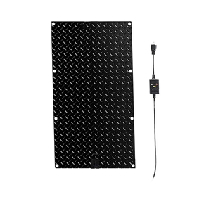 Lot de 6 tapis d'allée chauffants de qualité bricolage personnalisables Cordon d'alimentation de 6 pieds de long avec support OEM Tapis de fonte de neige et de glace antidérapant - Product Image 1