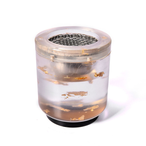 Quemador de Incienso Acrílico Árabe de Lujo ArtisanVibe - Quemador de Incienso Kefaf de Sándalo Indio Ecológico de Origen Islámico - Product Image 1