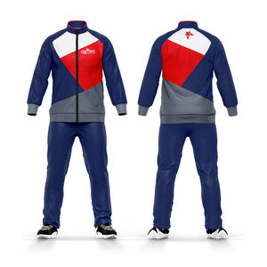 Chaqueta de entrenamiento de fútbol de manga larga personalizada al por mayor, transpirable y ligera para equipos, chándal de fútbol - Product Image 6