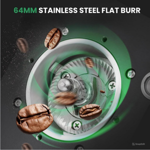 เครื่องบดกาแฟเชิงพาณิชย์ – ปรับความเร็วได้, ตั้งค่าการบดแบบไม่มีขั้นตอน 8 ระดับ, หน้าจอสัมผัส - Product Image 2