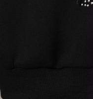 Sweat à capuche unisexe en polaire chaud avec motif en strass, 100% coton, impression numérique, streetwear d'hiver, acheteurs en gros