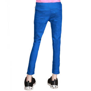 Jeggings rayés pour femmes - Bleu royal - Product Image 5