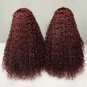 Créez une impression puissante et mémorable, des perruques naturelles en cheveux humains de luxe 5x5 de 26 pouces, spectaculaires, en couleur 99j. - Product Image 2