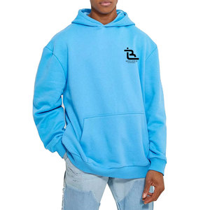 Sudadera con capucha extragrande personalizada al por mayor, ropa urbana holgada para hombre - Product Image 1