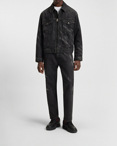 Custom Manufacturer's Men's Winter Streetwear Jacket Oversized Embroidered Denim Jacket For Men - Product Image 5