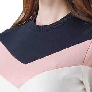 Sudadera lisa con cuello redondo de nuevo diseño, sudadera con logotipo personalizado para mujer, sudadera de gran tamaño de alta calidad para mujer - Product Image 6