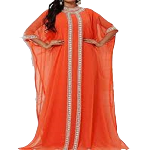 Hot Sell 2022 Vintage Style Abaya Kaftan Dresses in All Size Available For Abaya Muslim Wearing Uses Dress Low Prices - Product Image 2