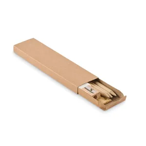 Ensemble de papeterie en bois STOX personnalisé, gadgets personnalisables pour organiser votre espace de travail - Product Image 3