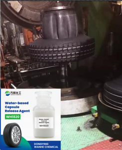 Agent de démoulage pour capsules de pneus, revêtement anti-adhésif à base d'eau de silicone CAS 9006-65-9, marque Wanhe, 50 kg/tonne, pH 5-7, 10-18% - Product Image 1
