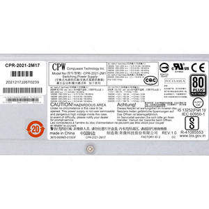 Fuente de Alimentación IBM 02YC415 de 2000W para Storwize V5100, Reacondicionada - Product Image 4