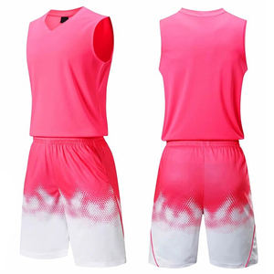 Uniforme de basketball pour hommes, design unique, haute qualité, 100% polyester, séchage rapide, respirant, anti-transpiration, vêtements de sport en gros - Product Image 1