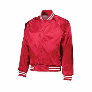 Veste Lettermen en Satin élégante sur mesure noire sur les tailles, veste universitaire en Polyester Satin pour hommes de Style Hip Hop de haute qualité - Product Image 4