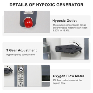 Dispositivo de Entrenamiento con Concentrador de Oxígeno Olive, Simulador de Hiperoxia IHHT para Atletas, Generador Hipóxico de Altitud - Product Image 3