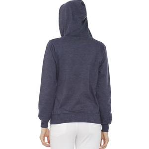 Precio al por mayor, logotipo personalizado impreso, sudaderas con capucha para mujer, MOQ bajo, sudaderas con capucha de secado rápido, Color sólido - Product Image 3