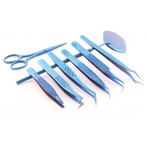 Pinzas para Pestañas Resistentes a la Corrosión de Alta Calidad al por Mayor, Color y Tamaño Personalizados, Punta de Fibra, Pinzas Ergonómicas para Extensión de Pestañas - Product Image 4