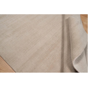 Tapis en laine beige Gabbeh noué à la main, tapis minimaliste pour salon, chambre à coucher, décoration moderne de la maison - Product Image 6