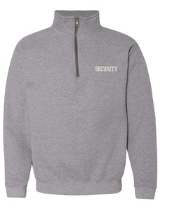 Sweat-shirt de sécurité personnalisé à demi-fermeture éclair pour hommes de haute qualité 100% coton molletonné décontracté à quart de fermeture éclair pour l'été - Product Image 4