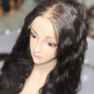 Perruque en cheveux humains vietnamiens 100% de qualité supérieure, cheveux bruts, perruque à dentelle frontale, perruques à dentelle frontale, cheveux ondulés - Product Image 6