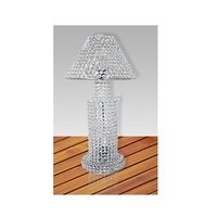 Lámparas Colgantes LED Modernas, Lámpara de Araña de Cristal Dorada para Decoración de Mesa de Boda, Uso en Hoteles