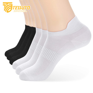 Venta caliente 100% calcetines de compresión de algodón para hombres mujeres calcetines de alivio de presión deportivos de viaje y correr multicolor secuencial - Product Image 6
