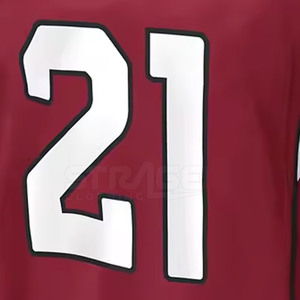 เสื้ออเมริกันฟุตบอลแขนสั้น น้ำหนักเบา ระบายอากาศได้ดี เป็นมิตรกับสิ่งแวดล้อม ผลิตจากโพลีเอสเตอร์ 100% คุณภาพสูง ขายส่งจากโรงงาน - Product Image 6