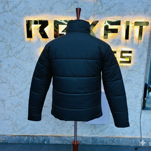 Diseño único de alto impacto El mejor material para hombres Chaqueta acolchada roja Chaquetas de nylon de poliéster para hombres Chaquetas acolchadas para hombres de calle alta - Product Image 6