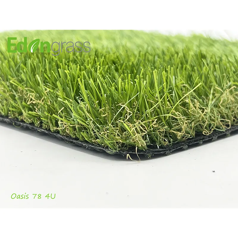Tutto l'anno erba artificiale morbida fresca e soffice per uso a lungo termine senza impronte fangose attraverso la casa