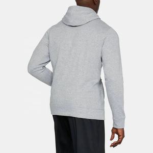 Sudaderas con capucha de manga larga de lana de algodón 100% a la moda para hombre, sudaderas con capucha informales térmicas con logotipo personalizado, sudaderas con capucha - Product Image 4