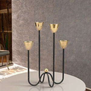 Candelabros altos, portavelas cónico elegante para boda, iglesia, comedor de Halloween, decoración del hogar, tarro de vela único - Product Image 2