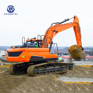 Excavadora de Orugas de 60 Toneladas en Oferta, Maquinaria de Construcción con Motor Cummins, Capacidad de Cucharón de 4.6 m, Potencia de 377 kW, Incluye Bomba de Motor - Product Image 4