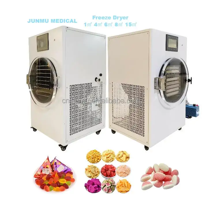 Industrial freeze vacuum dryer for fruits freeze dryer lab 20kg vacuum freeze dryer