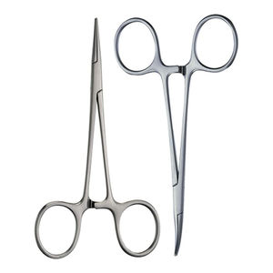 Fórceps para mosquitos de grado quirúrgico Acero inoxidable Recto 5 Longitud Quirúrgico Dental Acero inoxidable Fórceps de laboratorio médico - Product Image 6