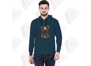 Sudadera con Capucha Ultra Cómoda para Hombre, 100% Algodón Premium, Suave y Confortable para Invierno, Diseño Bordado, Impresión Digital - Product Image 6
