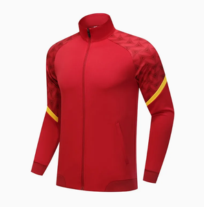 Survêtement d'entraînement pour hommes Ensemble de course à manches longues avec capuche et fermeture éclair - Product Image 5