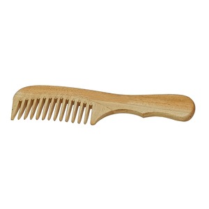 Peigne en bois naturel léger, fait main, écologique, le plus vendu, pour démêler en douceur, nourrir et stimuler le cuir chevelu, disponible en meilleur choix - Product Image 3