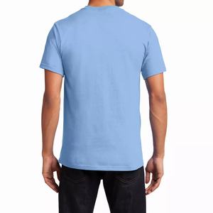 Proveedor de camisetas de bolsillo premium que ofrece camisetas casuales de algodón con diseño de bolsillo frontal para hombres y ropa de moda unisex. - Product Image 2