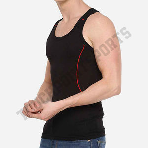 Débardeur à mailles pour hommes, vêtement de Sport, épais, gymnastique - Product Image 5