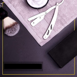 Professional Barber Stainless Steel Single Blade Shaving Razor | Hair Salon Premium Quality Razors Engraved/Printed Custom Logo - Product Image 5