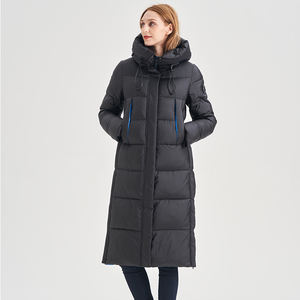 Top Trend <b>Winter</b> Quality Women's Long Puffer Jacket Custom Logo Printed Outdoor Warm <b>Coat</b> - Product Image 6