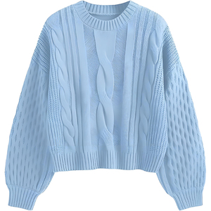 Pull tricoté pour femmes en automne et en hiver Niche épaissie WearPull femme doux et doux pour femmes 2025 - Product Image 6