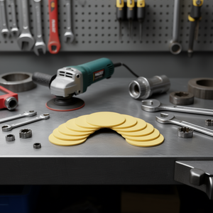 Ensemble de 10 tampons de polissage et de meulage Hazet - Product Image 3