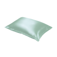 Taie d'oreiller en satin de soie turque de qualité 6A, motif de feuilles vert clair élégant, broderie personnalisée OEM, motif de points, luxe 16-22